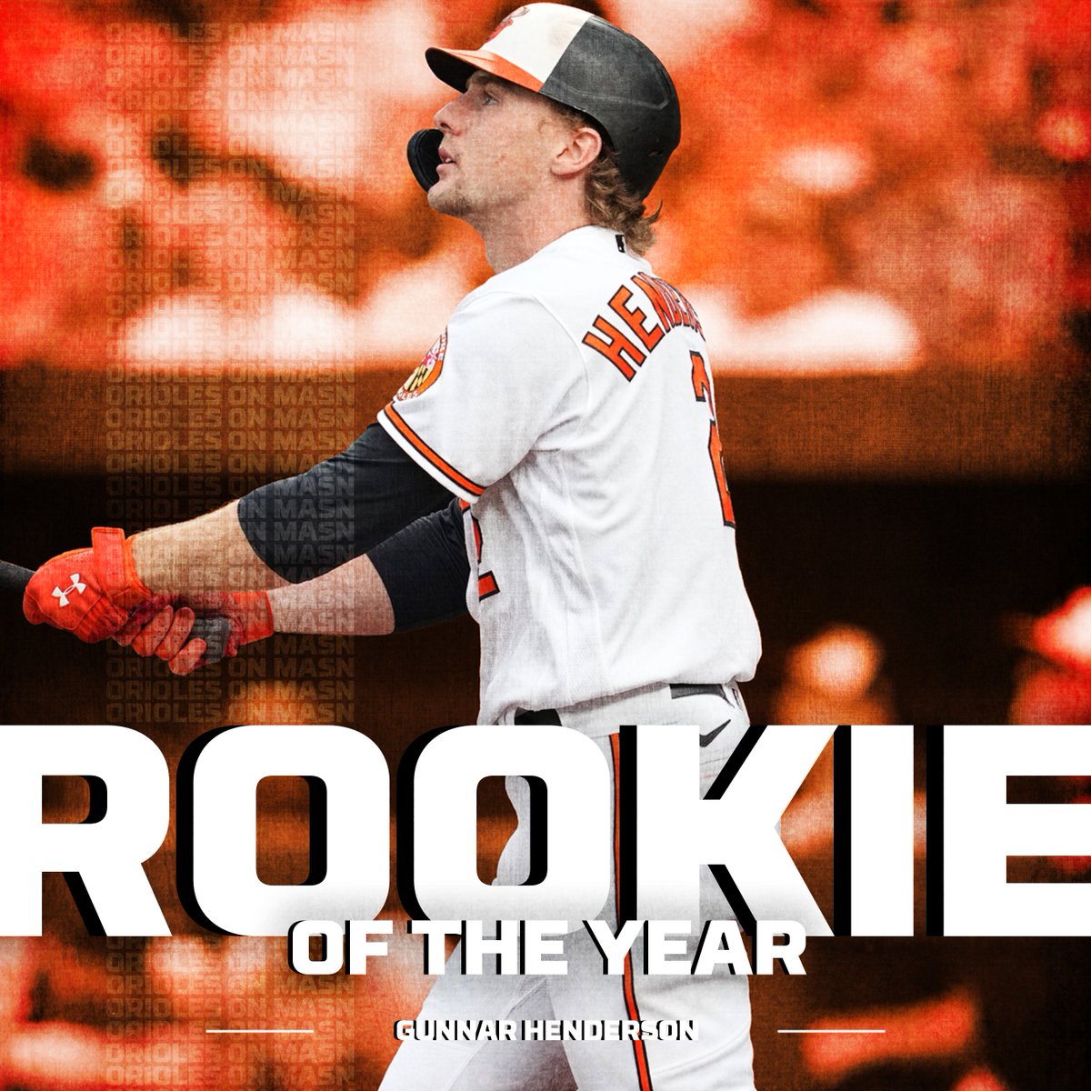 Never a doubt.

Gunnar Henderson is the 2023 American League Rookie of the Year!