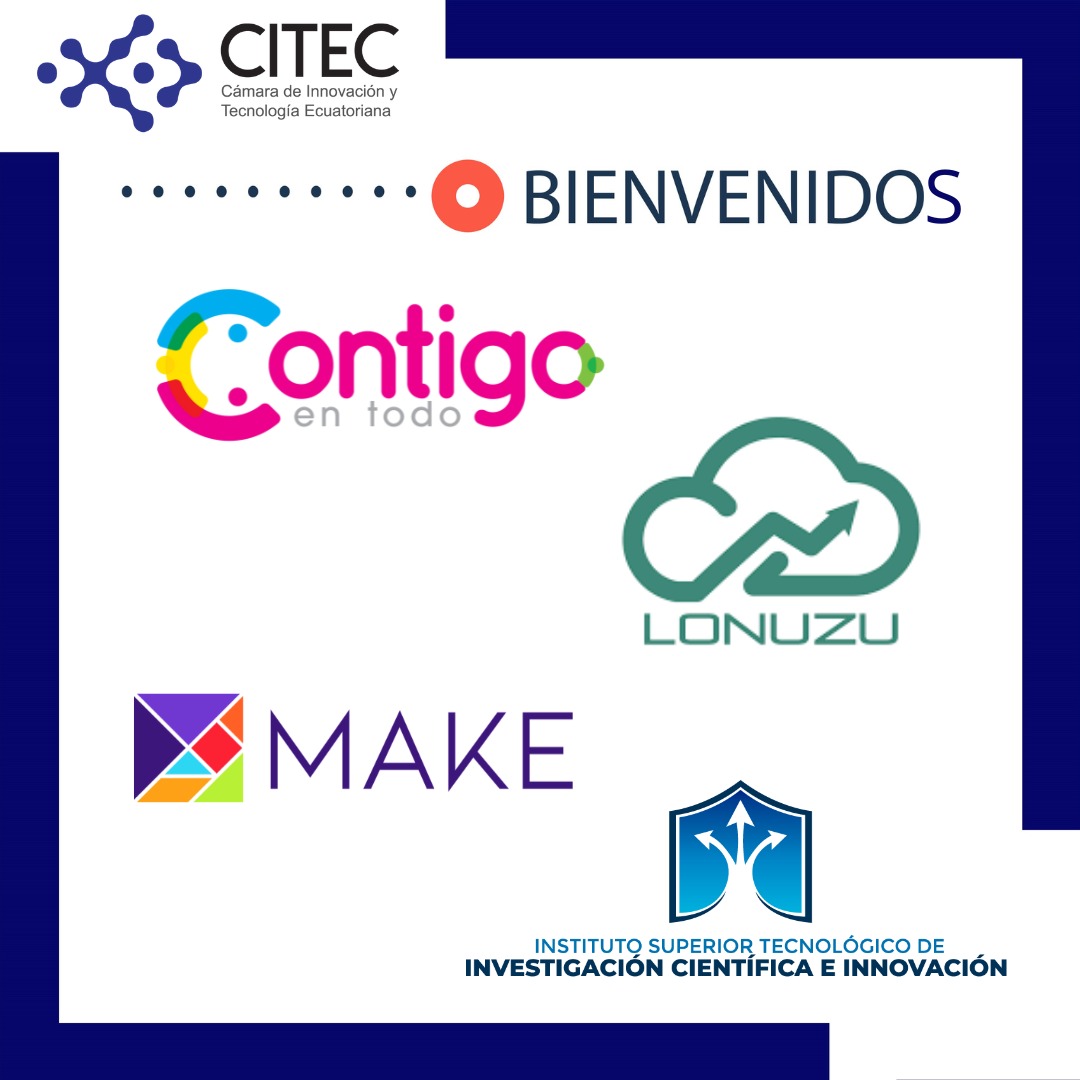 CITECec's tweet photo. #EcTechHub
Es un gusto para nosotros dar la bienvenida nuestro gremio y presentarles a estas nuevas empresas:
#ContigoEnTodo , #Lonuzu , #MAKEContentMarketing , #ISTICI
Estas empresas sin duda, aportarán al desarrollo del sector tecnológico y de innovación del país. https://t.co/DZjLghljbd