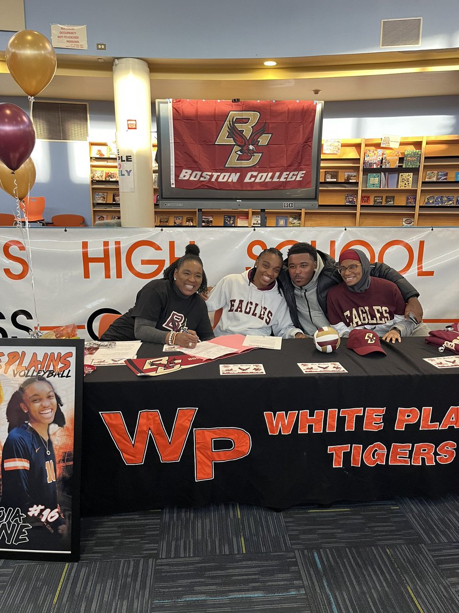 Congratulations to Sequoia Layne signing to play volleyball at Boston College! We are so #WPProud of you!