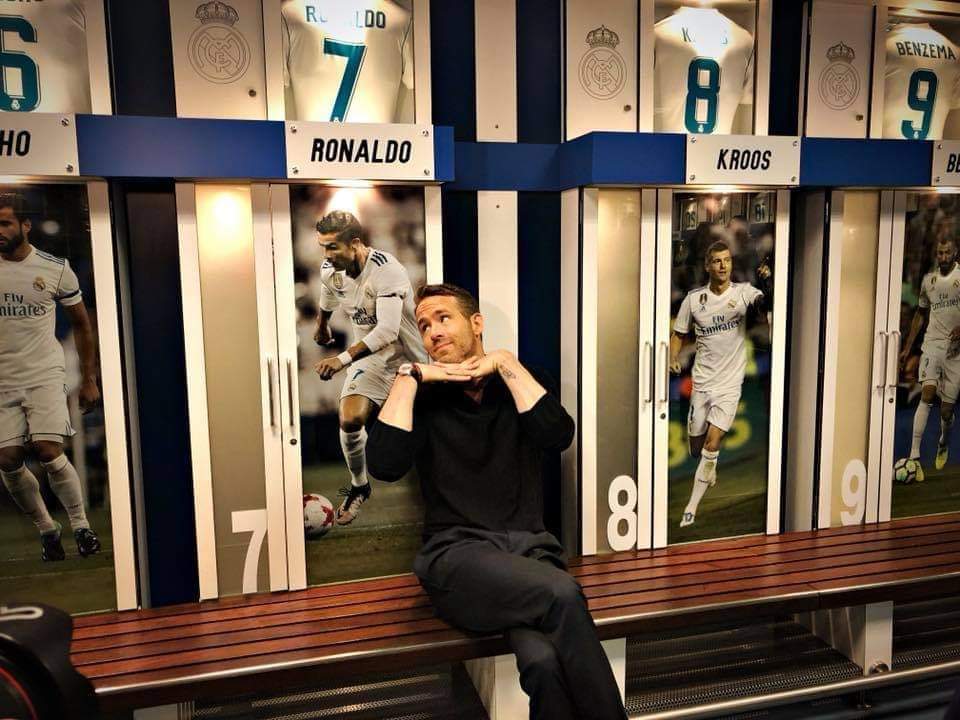 Todos somos Ryan Reynolds. 🥹🐐