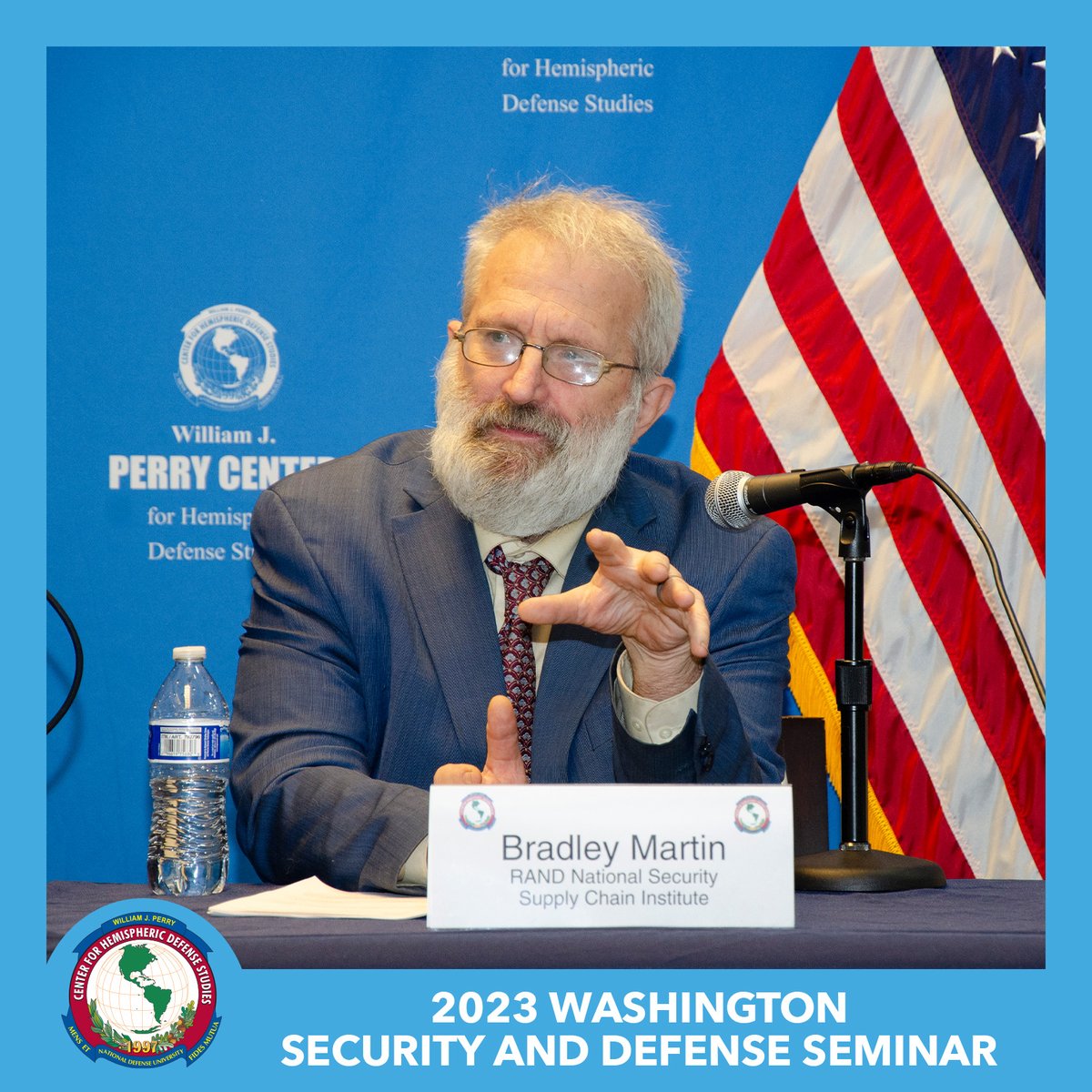 WJPerryCenter's tweet image. Day 1 of #WSDS2023 finished strong with a panel on prosperity and competitiveness-supply chains and national security. Thank you to Jane Nakano of @CSIS and Bradley Martin of @RANDCorporation for their contributions on this important topic.