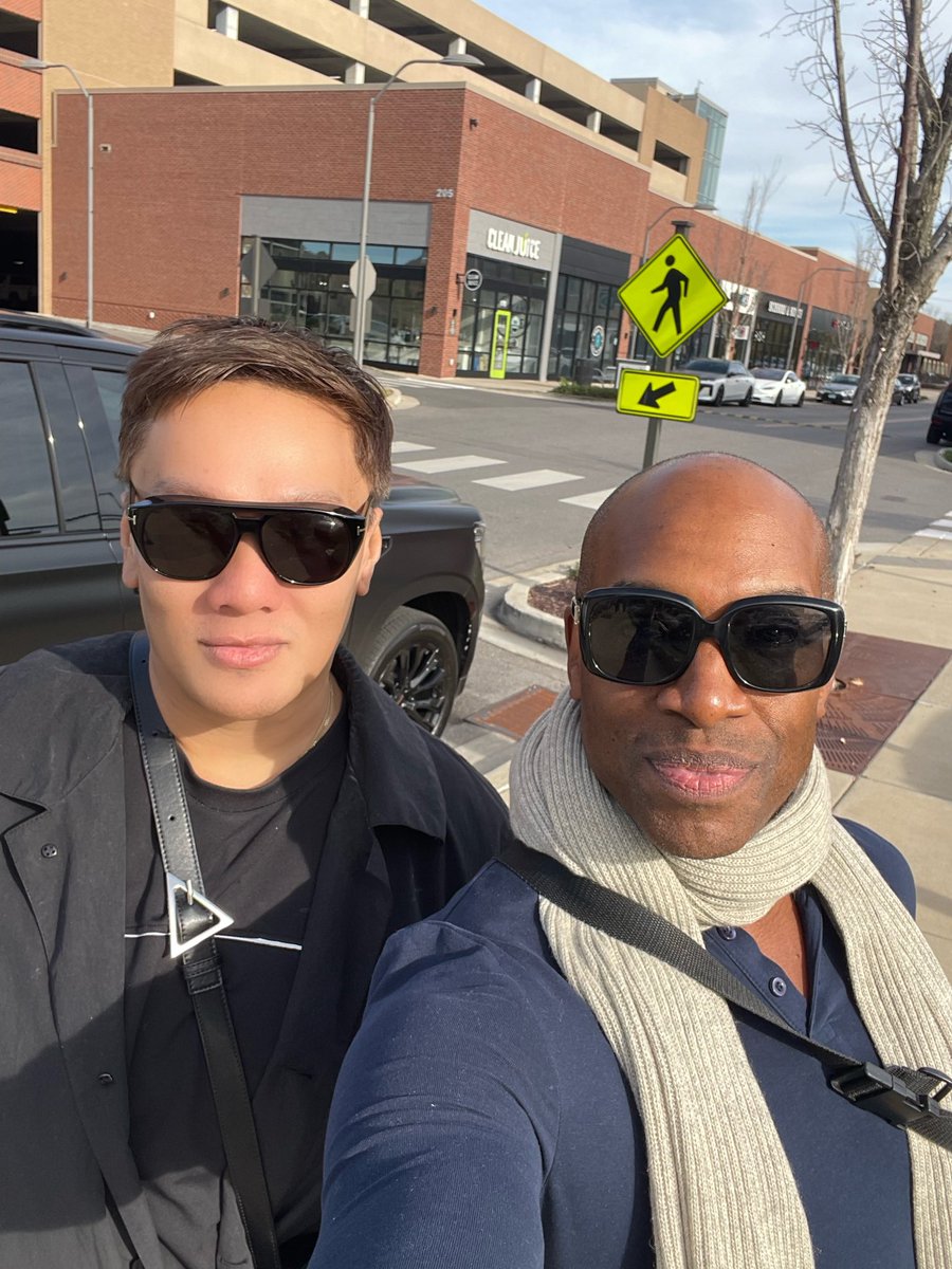 patrickhere's tweet photo. With my buddy, the legendary @filbertkung Such a great reunion!!
#patrickhazlewood #filbertkung #model #photographer #nashville @ModelViews @WomensEyeCandy1 @hotnessland @HotGuyZone @hotd_goodm @CuteHotBoys @armani @Prada https://t.co/0GSp3XEJyx