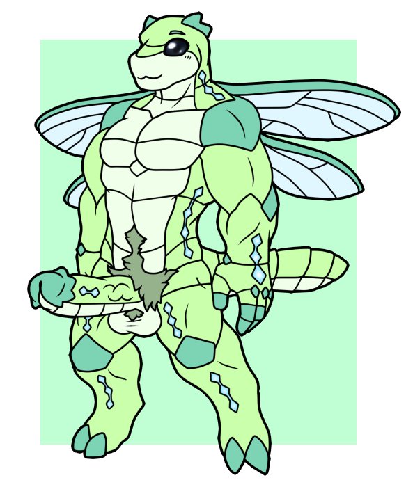 I was in a big bug mood so i did this two pieces of an ant called rubin and a dragonfly called drakyx ! They are ocs of a friend of mine!