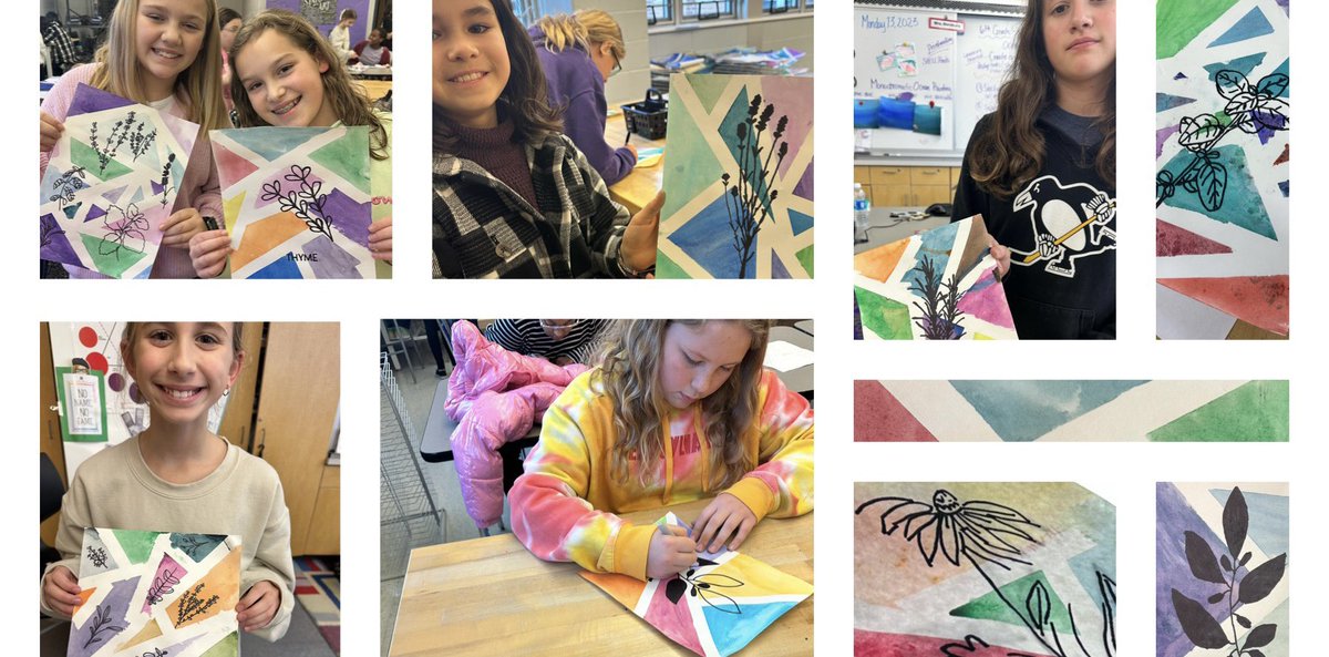 HP Discovery Art and Garden Club made such fun paintings today! <a href="/JessPilyih/">Jessica Pilyih</a>