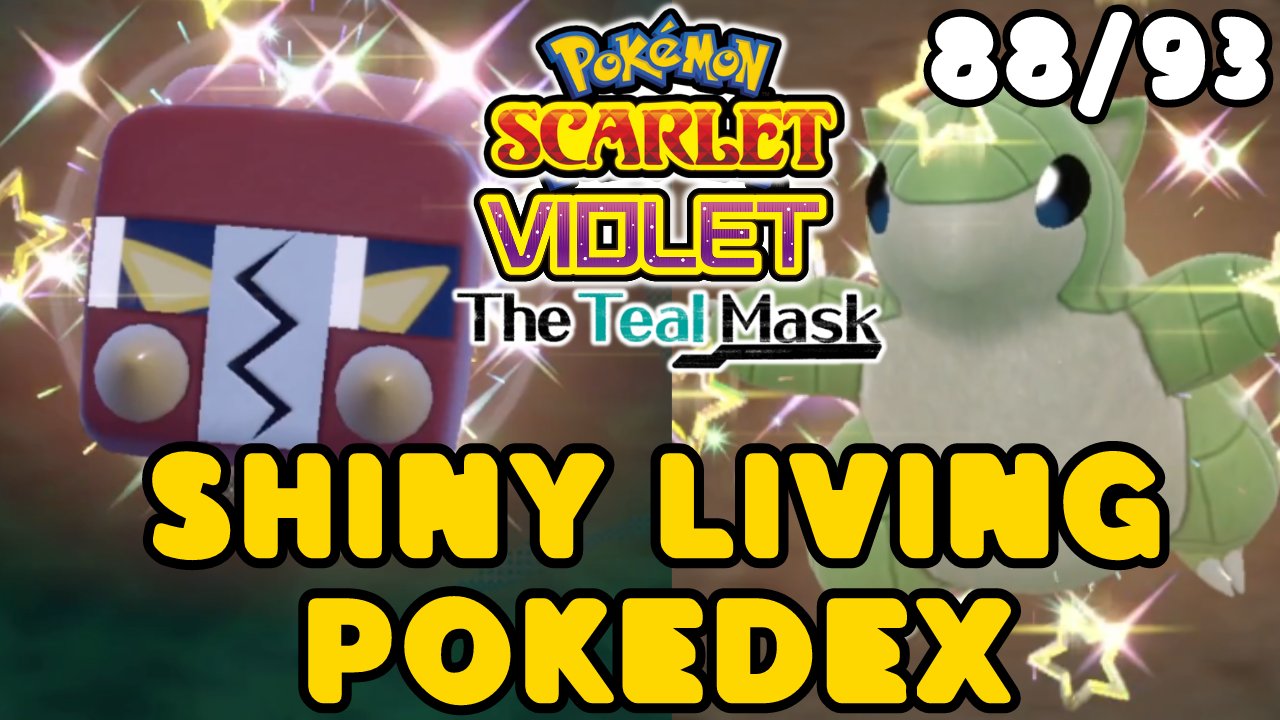 PanFro💯 on X: All Shiny Pokémon for Scarlet and Violet