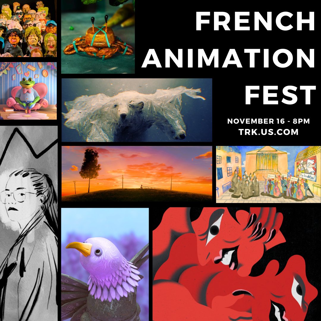 French Animation Fest at TRK is an annual event celebrating French eclecticism and know-how. See here for this year’s lineup and get your tickets today! 
theatreraymondkabbaz.com/french-animati…