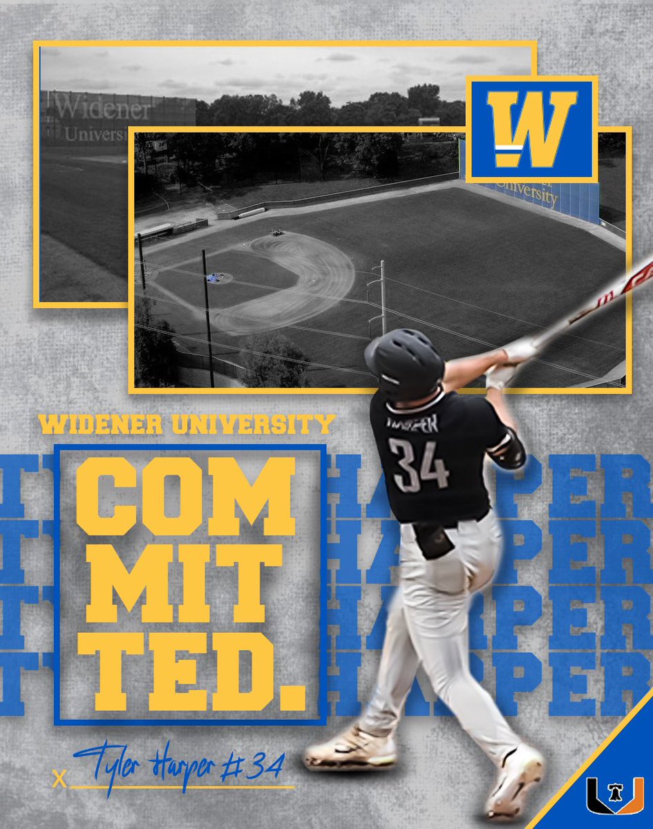 Congratulations to Tyler Harper 2024 C/1B from <a href="/CRSbaseball/">CR South Baseball</a> on his recent commitment to Widener University. Tyler is truly a self made college bound player. A leader on the field working countless hours in the cage, weight room and classroom <a href="/BaseballUPA/">Baseball U PA</a> @PBRPennsylvania #11