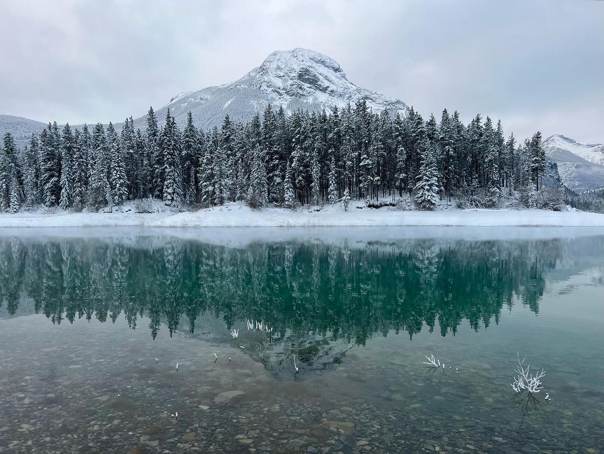 Good Morning from Barrier Lake📍

📸 IG: nadineintherockies | #ExploreCanmore #ExploreKananaskis
