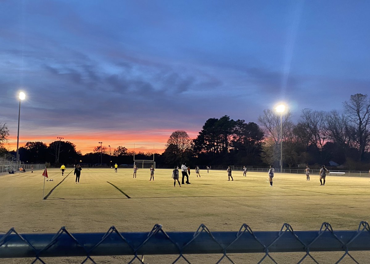 dcbostick's tweet photo. Beautiful night for @TweetDCS_HLMS Soccer season to begin! #EveryEagleEveryDay https://t.co/Q0Cn7QjUkN