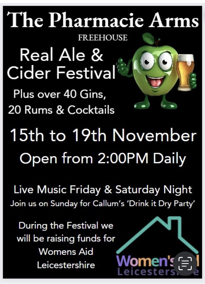 pharmarms's tweet photo. ……Starts this Wednesday 2pm on till Sunday Live music 🎶 Friday &amp; Saturday @LeicesterCAMRA @BBCLeicester @Leicester_pubs @MeltonCamra @loughcamra #charityevent #winterfestival https://t.co/dvpUQPT6VI