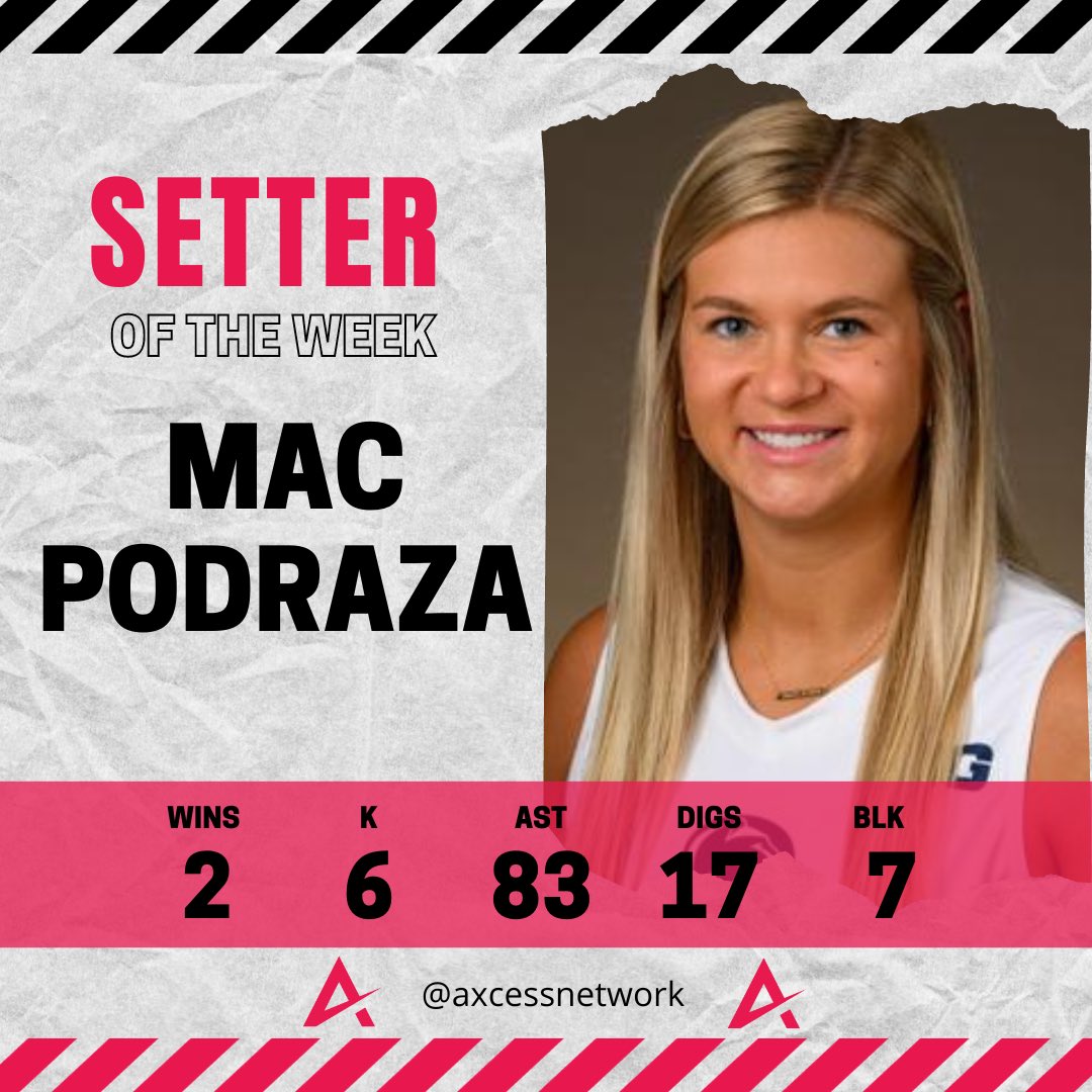 axcessnetwork's tweet photo. Congrats to @mac_podraza10 on earning Big Ten Setter of the Week honors!
Hear how Mac fuels herself before games. ➡️🫢
Mac’s Axcess Profile⬇️
https://t.co/ndmOEsA8jX
#pennstate #pennstatenittanylions #collegevolleyball #ncaawvb #volleyball #axcess #content #nil #athlete https://t.co/J5ibT51oty