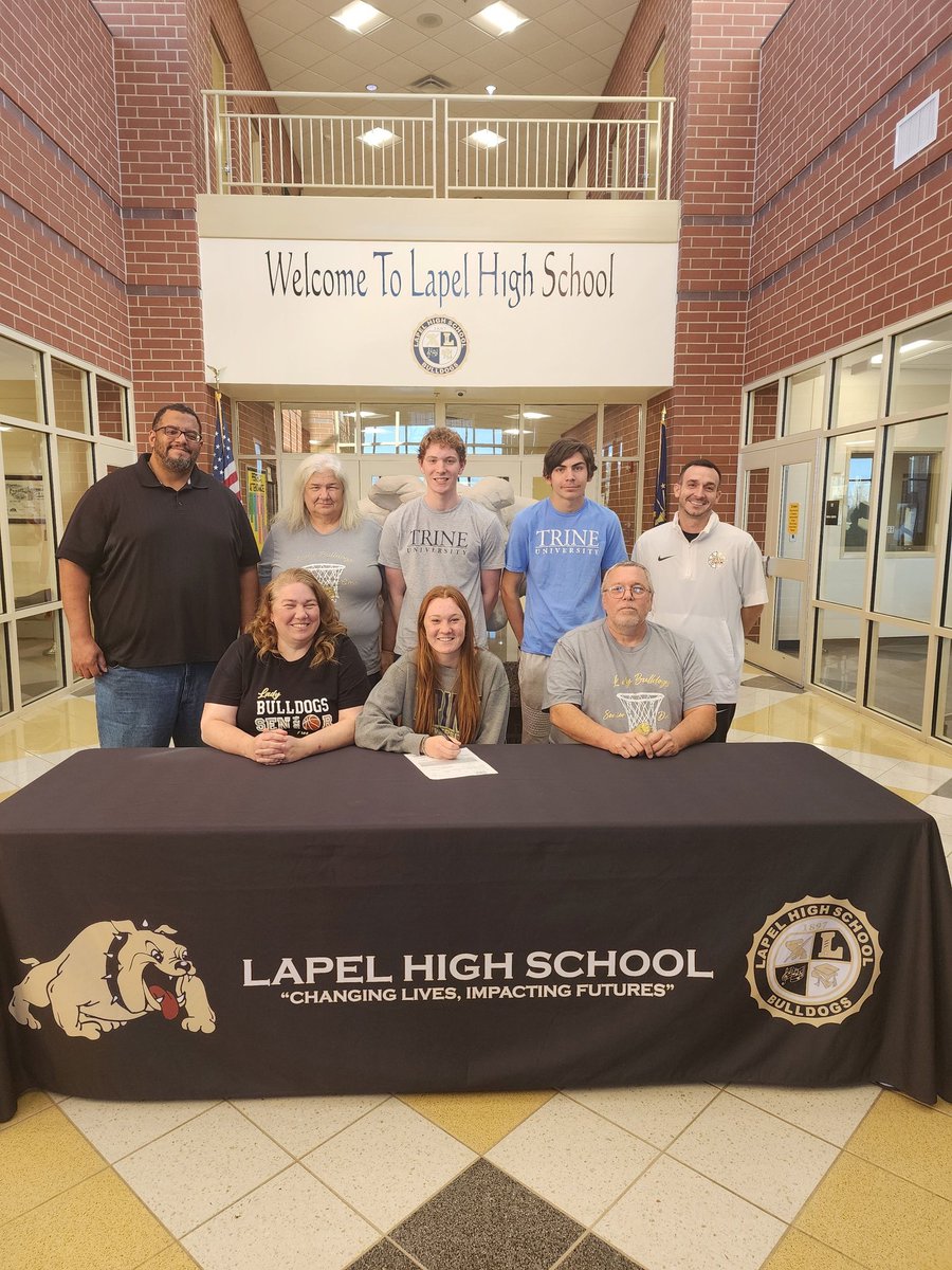 Congratulations to @JocelynLove22 on signing with @TrineWBB today! They are getting one of the hardest working and most coachable players we have had!