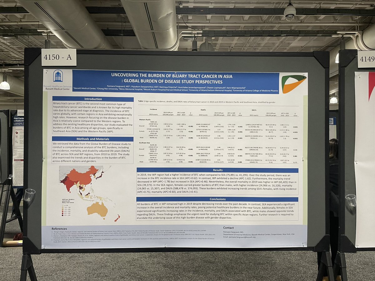NatchayapMD's tweet photo. Thank you #AASLD for #TLM2023
And thanks to all the mentors
Iโm very happy to come back to Boston ๐๐
Also feel honored to present our posters!
#livertwitter #womaninGI @AASLDtweets @weisshospital https://t.co/KlI6pshDjx