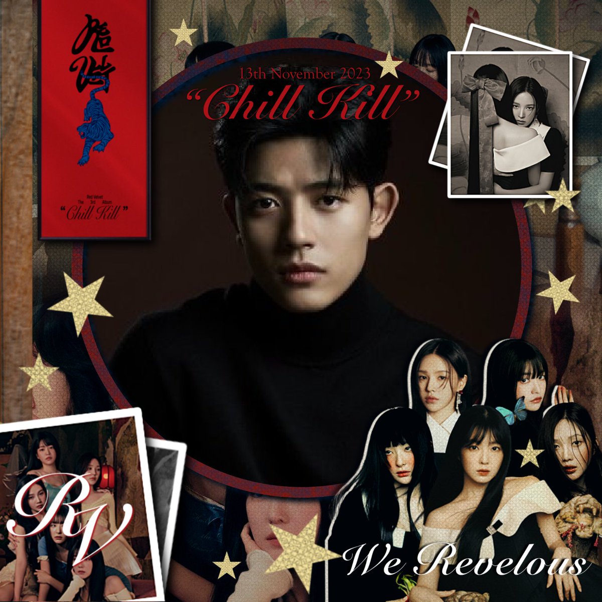 Lomoz's tweet photo. @WeRevelous What an amazing comeback! Your music video was absolutely fantastic βyou guys totally rocked it, Red Velvet! Wishing you all the best for your upcoming promotion, keep shining and reaching for the stars!
#RedVelvet_Chill_Kill #The3rd_ChillKill #TakeAChillKill https://t.co/EfT5iaJul6