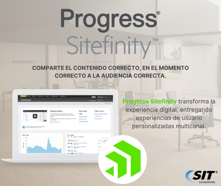 SitConsultores's tweet photo. 🔵Permite que tu equipo de #Marketing pueda generar el contenido muy fácil y rápido, sin depender del equipo de IT con las diferentes soluciones que tiene #ProgressSitefinity.🏢💻💡🙌
Conoce más a través de👉https://t.co/aaqc3Ipa0J https://t.co/9gYQHzkjdL