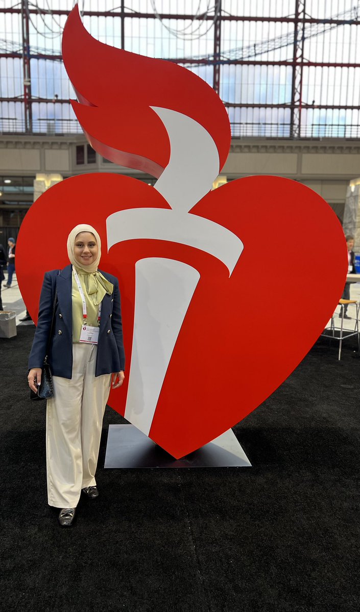 MUIntMed's tweet photo. MUIM had the pleasure of having @TalaAltarawneh representing Marshall at #AHA23. Dr. Altarawneh presented two research abstracts in the AHA held in Philadelphia this weekend! #BestProgramEver 🦬 https://t.co/2rrMl5eQuH