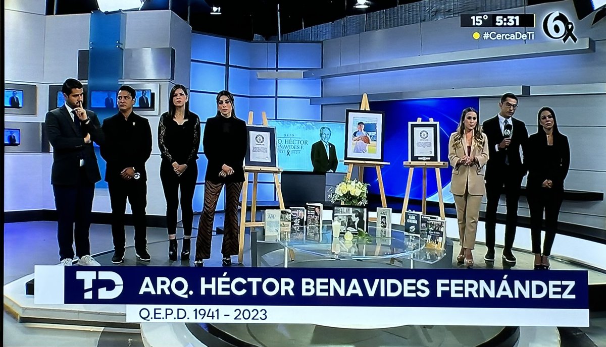 tresmultimedia's tweet photo. Arq. Héctor Benavides #QEPD https://t.co/tvTLImy9Bo