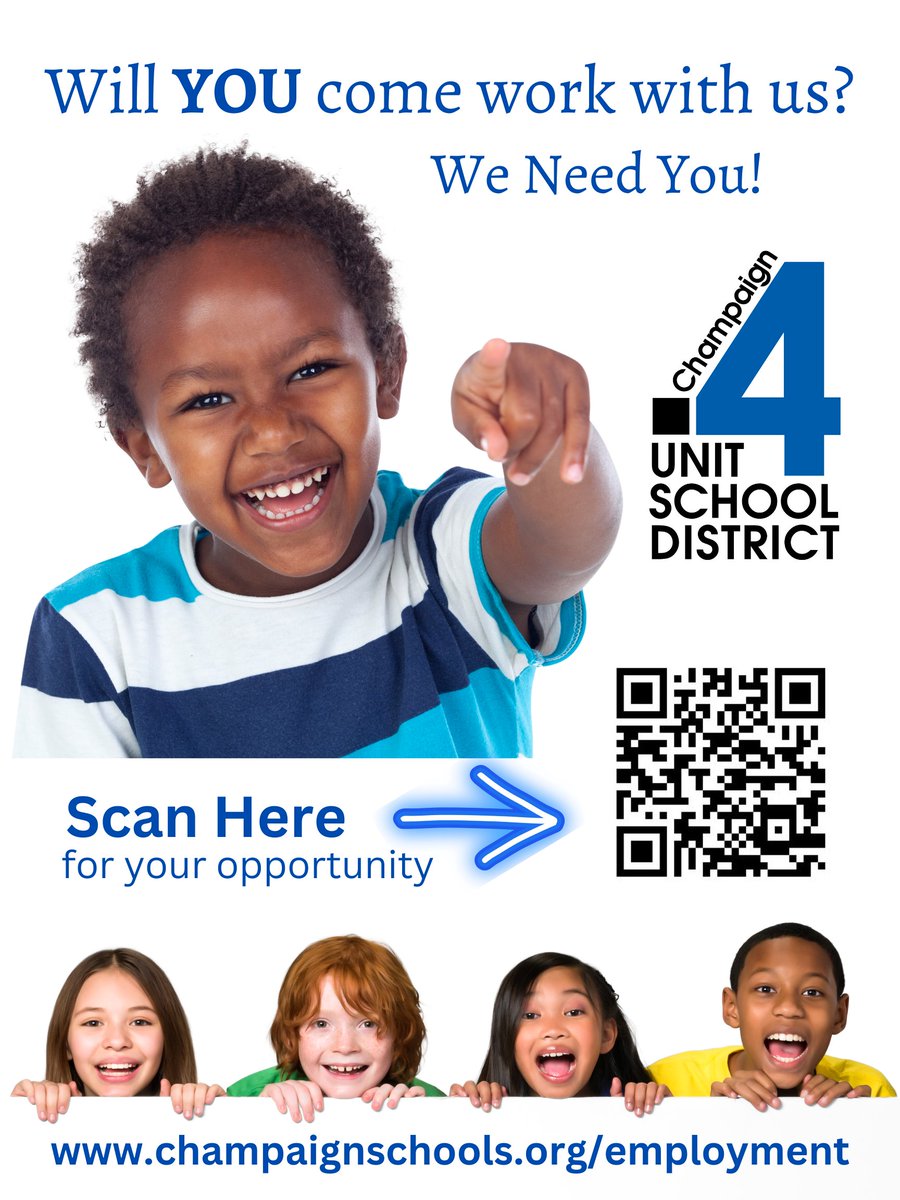 Champaign Unit 4 Schools CAREERS tweet media