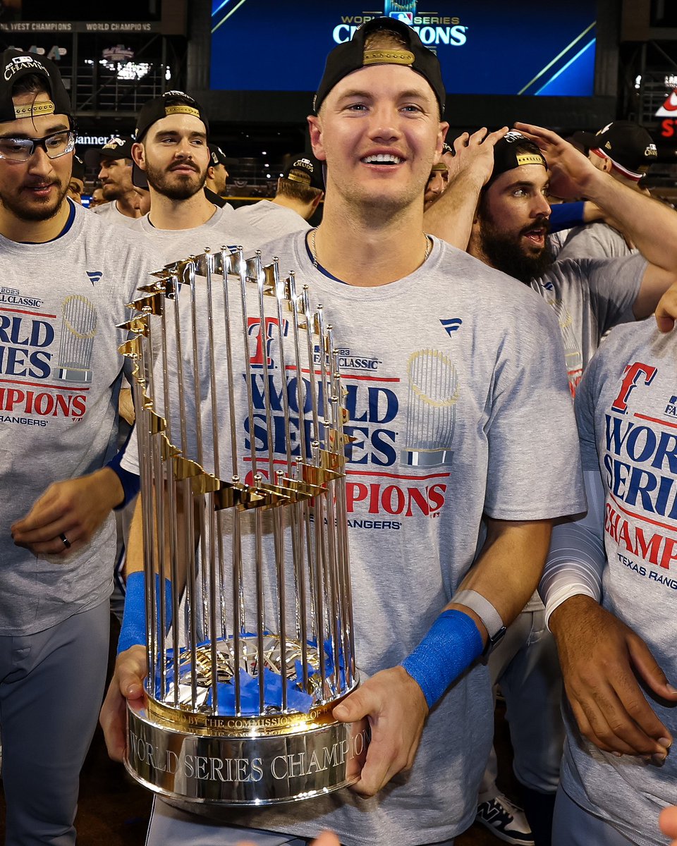 TXRUpdates's tweet photo. Well that’s cool… Anyways Josh Jung is a World Series Champion https://t.co/2PcZdZEU5c