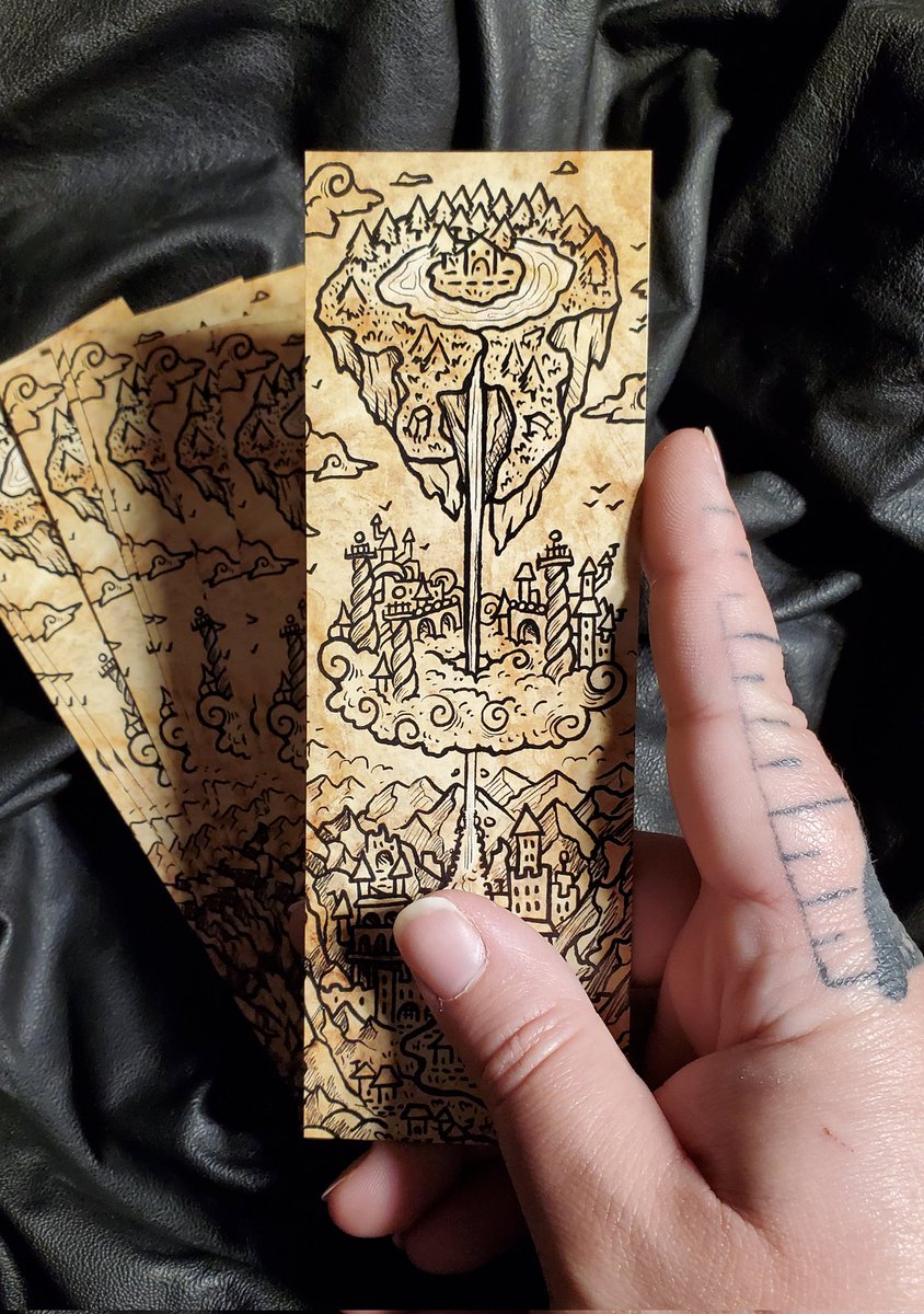 I've added three bookmark designs to my shop! Featured here is the waterfall map.

athousandrasps.com/store/p102/Wan…
athousandrasps.com/store/p104/Wat…
athousandrasps.com/store/p103/Han…

For all prints, check here: athousandrasps.com/prints.html