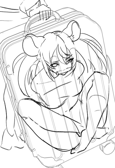 ラフ公開④
べーのリクエストは、まだとっかかり段階のため何とも言えない… 