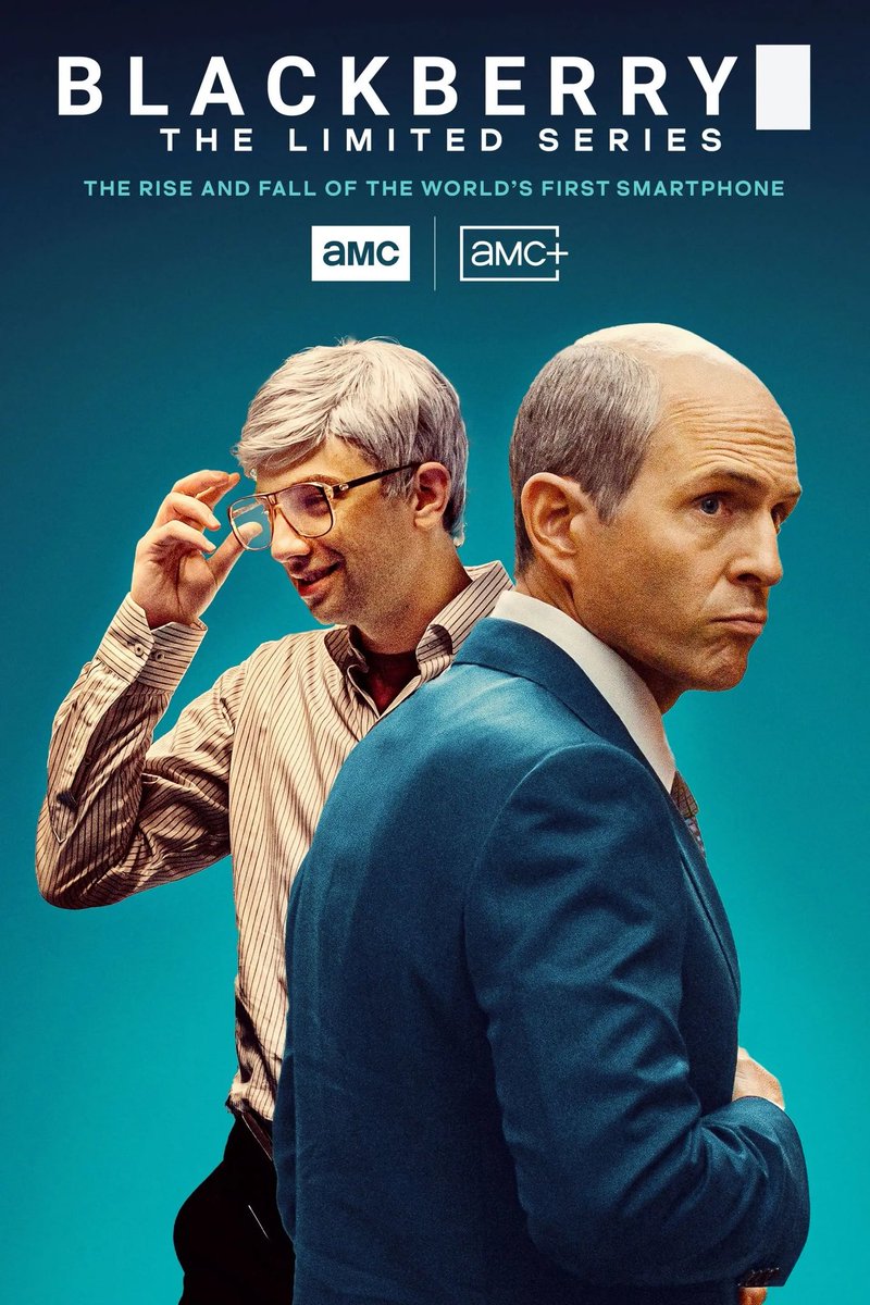 LifeIsAFilmFest's tweet image. One of the best films of the year, BLACKBERRY, has been expanded into a limited series. The 3-night event starts with the first episode airing at 10pm on @AMC_Networks. It is already on @AMCPlus. Rooting for a @GlennHowerton nomination.

#BlackBerry #AMCPlus #AMC #FilmTwitter #tv