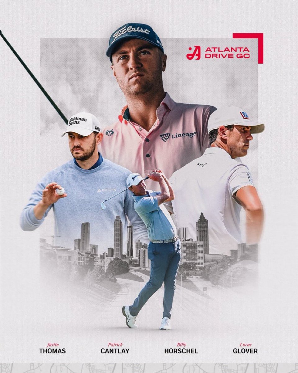 New TGL League's "Atlanta Drive GC" Confirm JT's Teammates