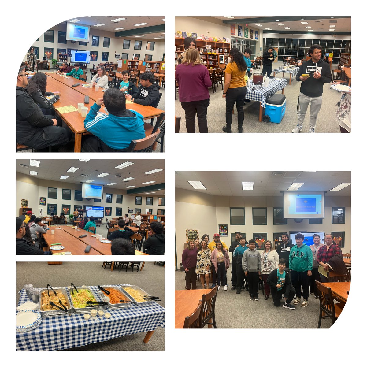 ESL Family night at Evans Middle School! Building parent relationships and equipping parents to support students 📚 Thanks to LPAC Administrator, Jaymee Robbins &amp; ESL Teacher,  Tammy Jusic, for putting this together &amp; making an impact 💥💥 <a href="/MISD_ELSupport/">MISD English Learner Support</a>