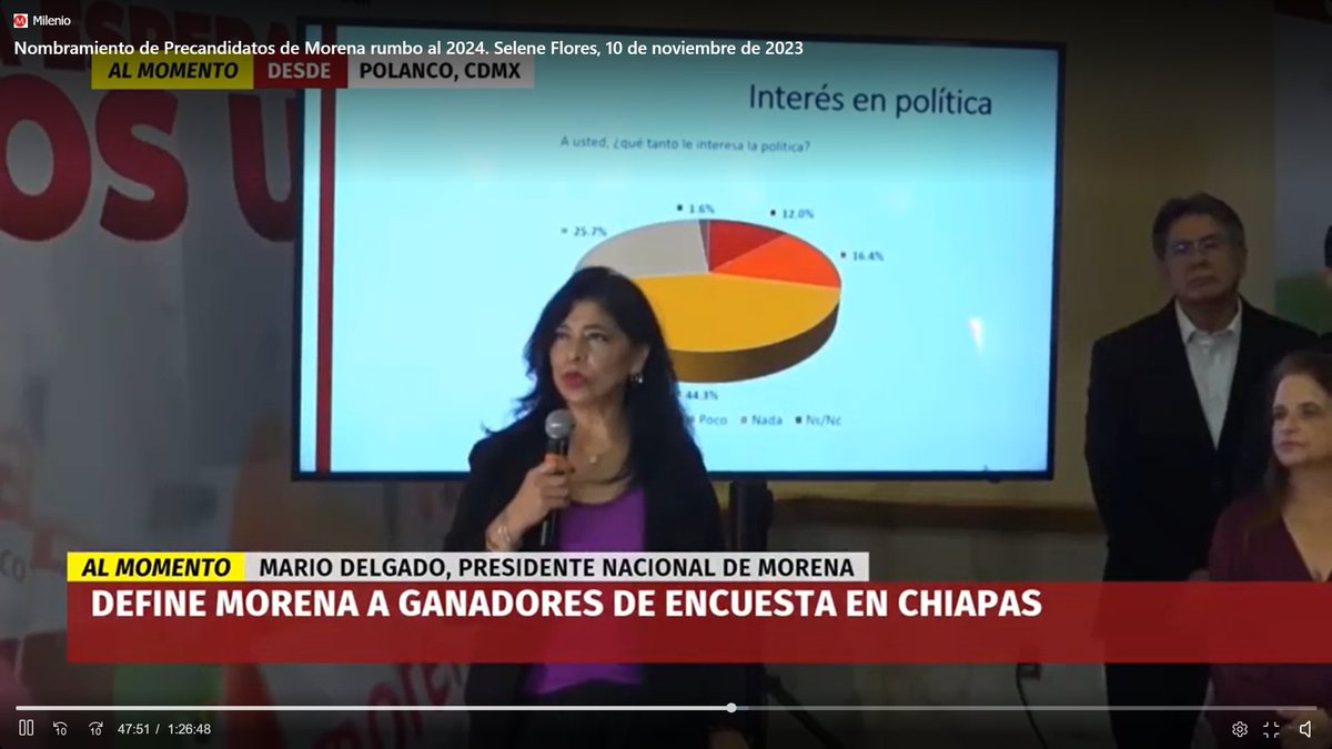 targetconsult_'s tweet photo. El pasado viernes @TereRocha4, Directora de #TargetConsulting, participó en la presentación de resultados de la encuesta que apoyó la selección de candidatos de Morena a gubernaturas para las #Elecciones2024
▶️ https://t.co/zTCeKcNXge https://t.co/gdJDygwmzu
