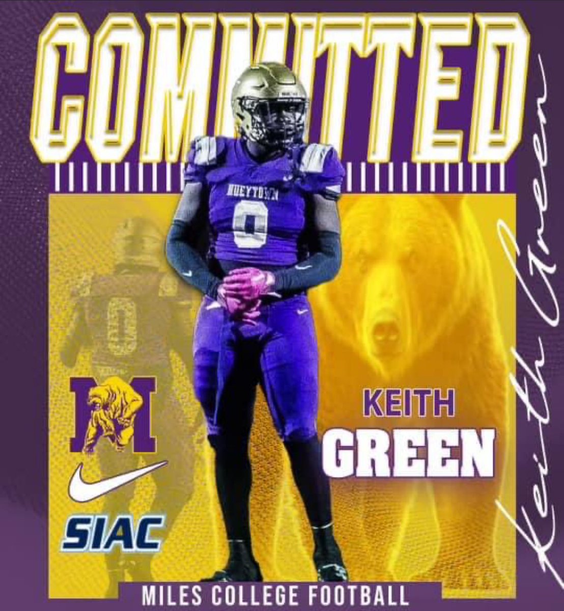 hytfootball's tweet photo. Congratulations to 3 of our Golden Gophers on their commitments to continue balling at the next level! 🏈

Kam Kynard - Marshall University 
Keith Green - Miles College
Ja’khael Rowser - Tuskegee University

#RecruitTheTown 😈 https://t.co/SXqYeY49zE
