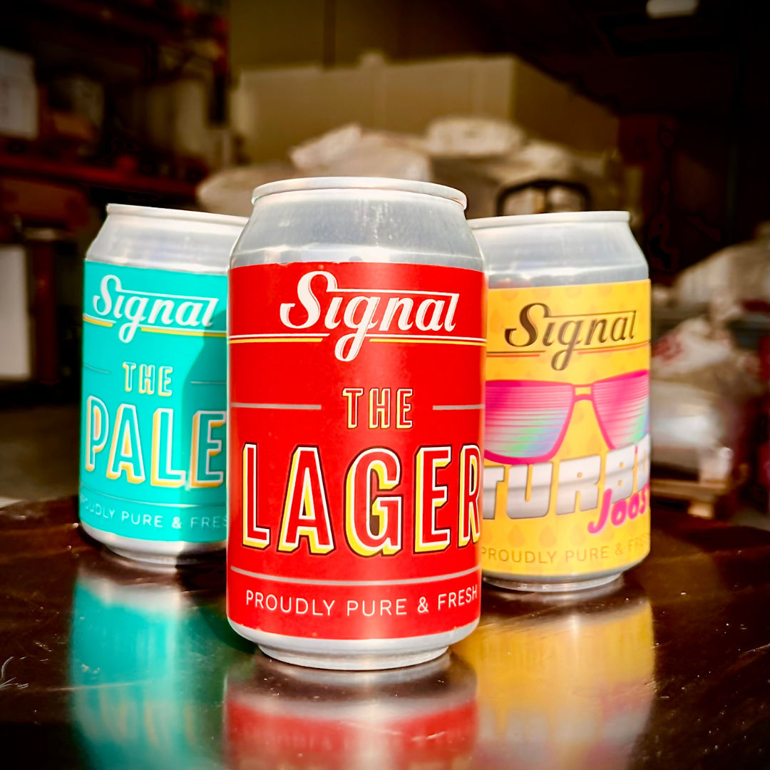 Sometimes you just want a beer that does what it says on the tin. This is what we have achieved. The Lager Lagers beautifully. The Pale Pales stupendously and the Turbo Joost is both Turbo Charged and Joost to the enth degree. Available in all good pubs.