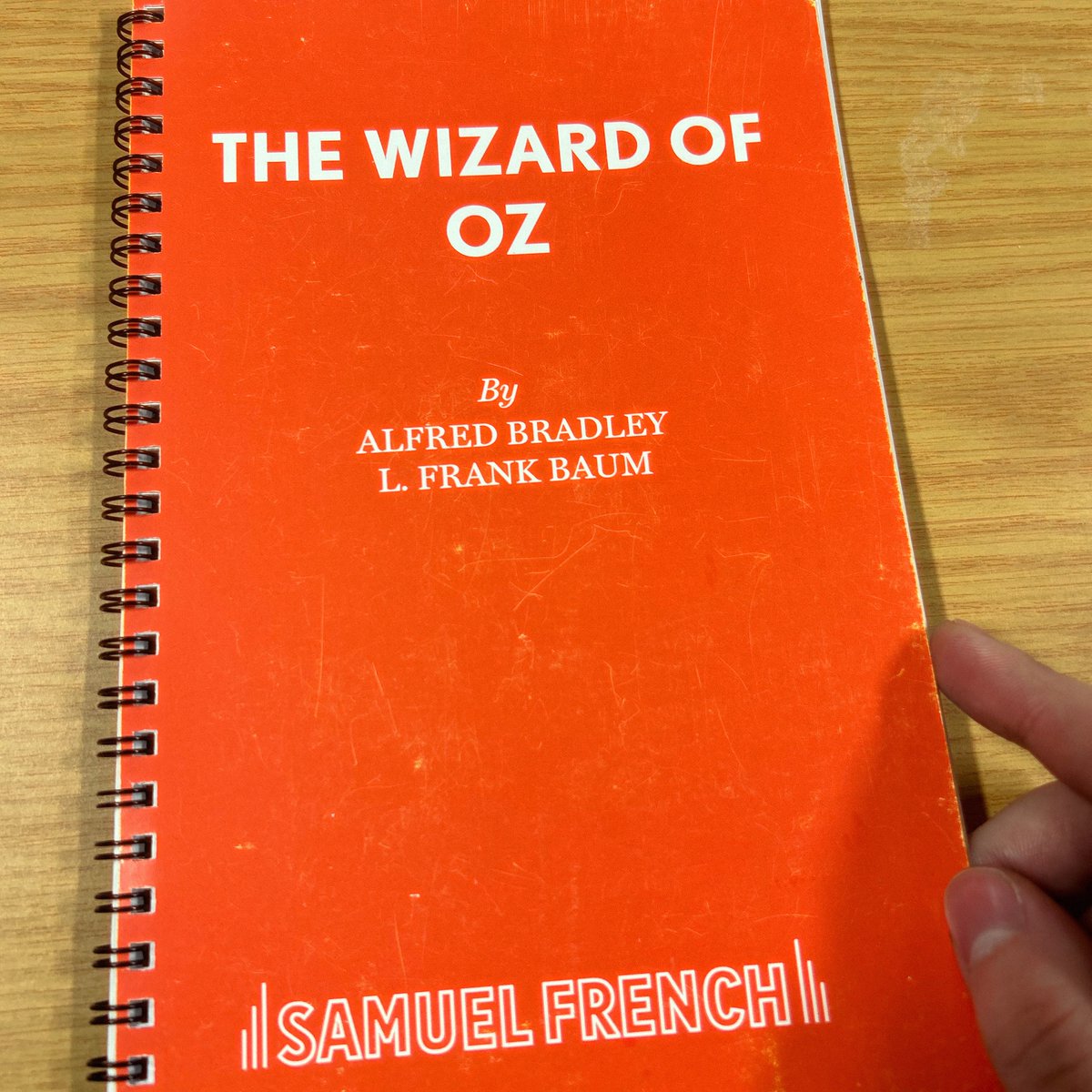 SaintsCoventry's tweet photo. Rehearsals for “The Wizard of Oz” have officially begun. Co-directed by Mark Smithers &amp; Daniel Peckett. 

See you in February! https://t.co/J5mTepa73Z
