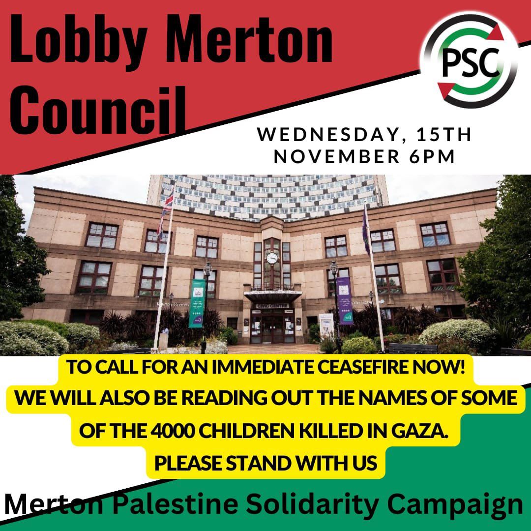 GMB_X03's tweet photo. If you are in Merton please get out to support this event👇👇👇 https://t.co/7uzJL3j8to