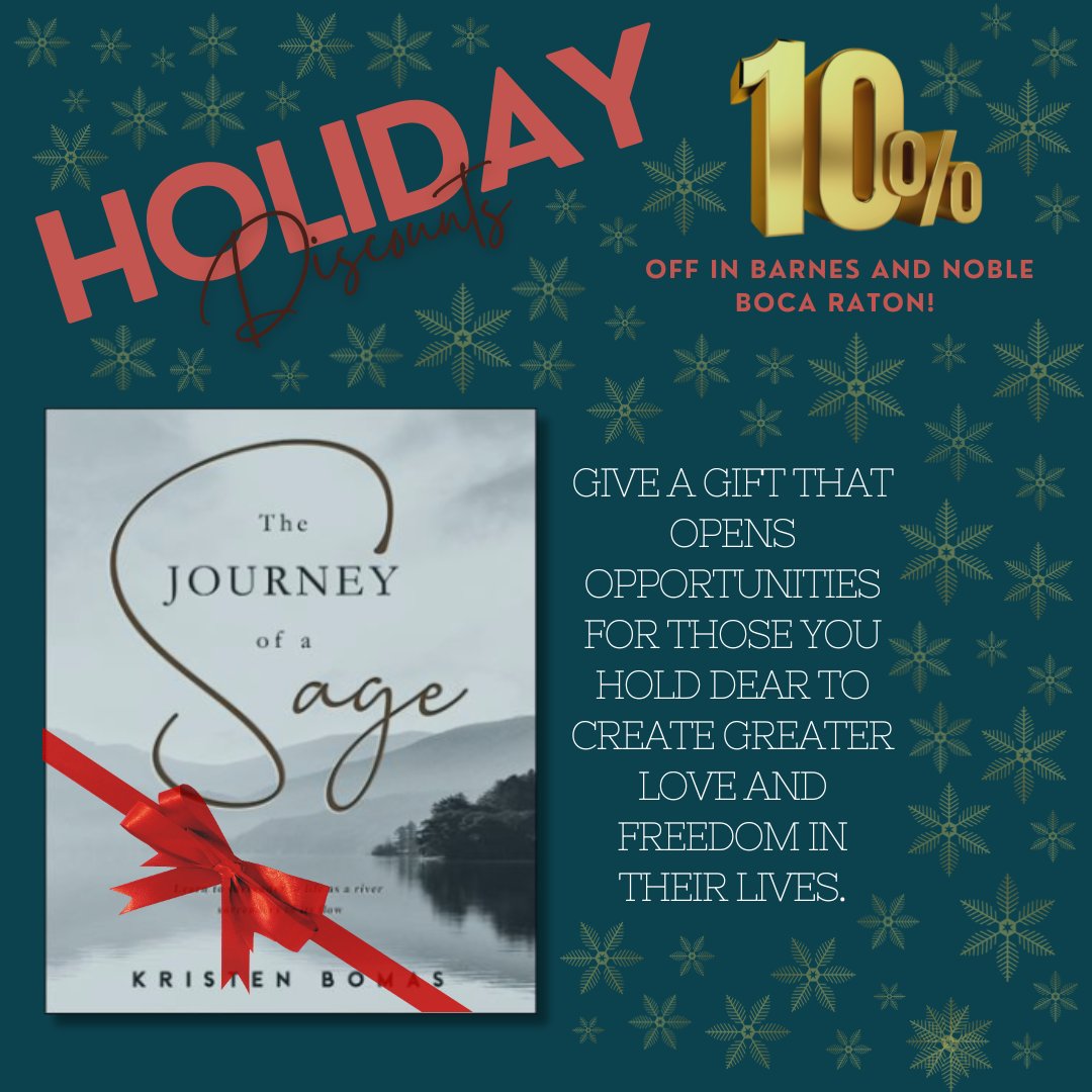 KristenBomas's tweet photo. The perfect gift to give! Barnes and Noble in Boca Raton is giving a 10% discount through the holidays! https://t.co/WzswHNzuKO