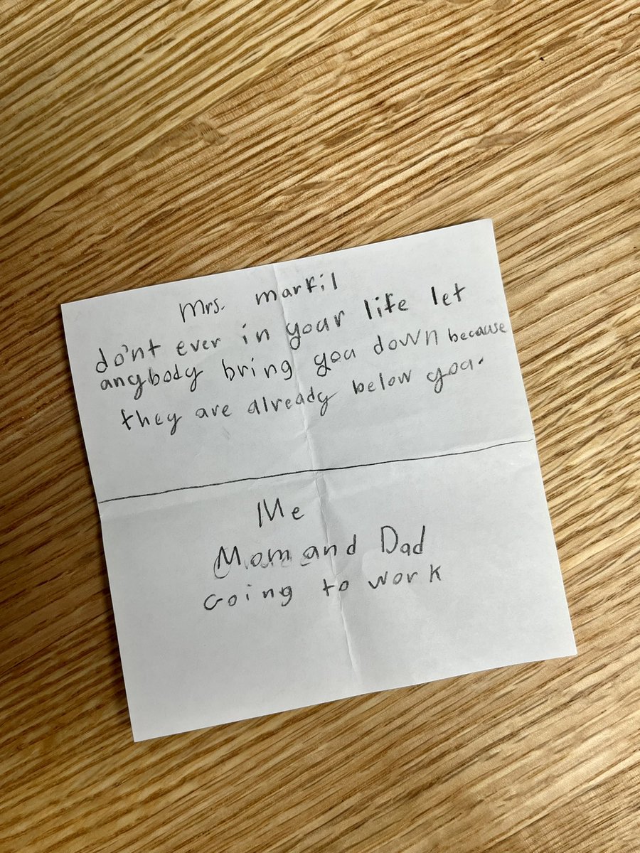 5th graders give the best pep talk!!