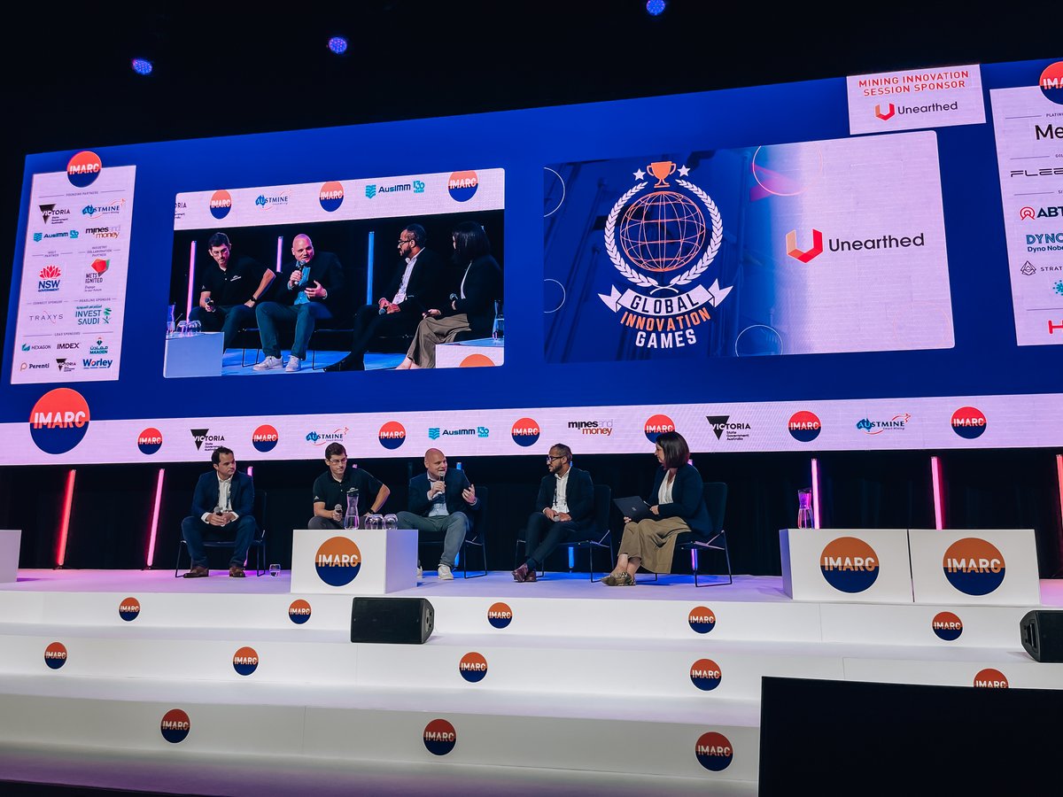 Discover how we embraced the reIMARCable spirit at IMARC 2023 in our latest article here: unearthed.solutions/news/reimarcab… 🌏💡 

#IMARC2023 #MiningInnovation #UnearthedPanel