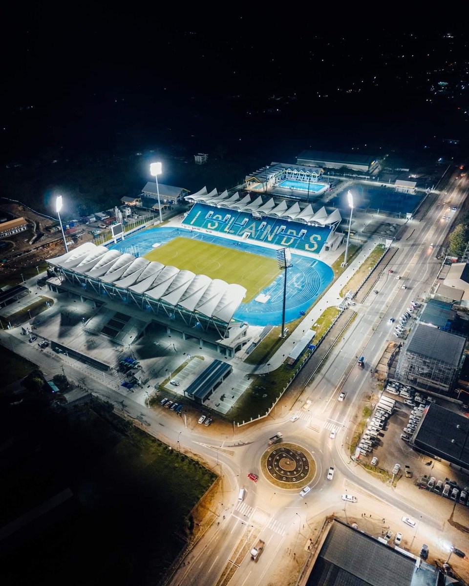 #SolomonIslands new stadium as they await the opening of the #PacificGames2023.