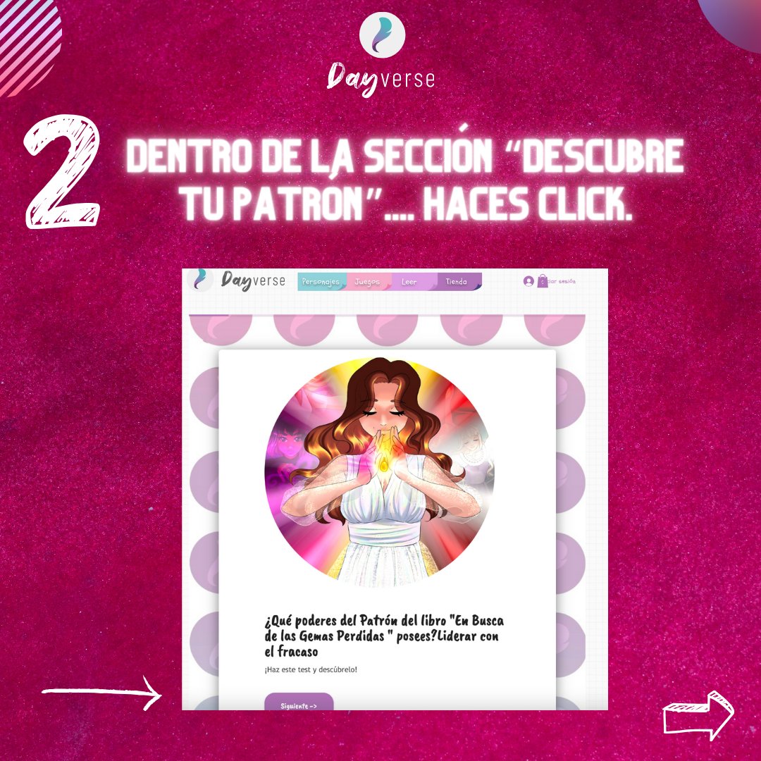 dayversedmf's tweet photo. 💫 ¿Sabes qué patrón eres del libro "En busca de las Gemas Perdidas?
.
.
Tus elecciones en el test revelarán tu poder y podrás saber todo lo que significa . Además conocerás tu guardián..... ¿ya lo has hecho? En nuestra web,  puedes encontrar el test.... ¿Y tú qué patrón eres?👇 https://t.co/oRGIFDwrOB