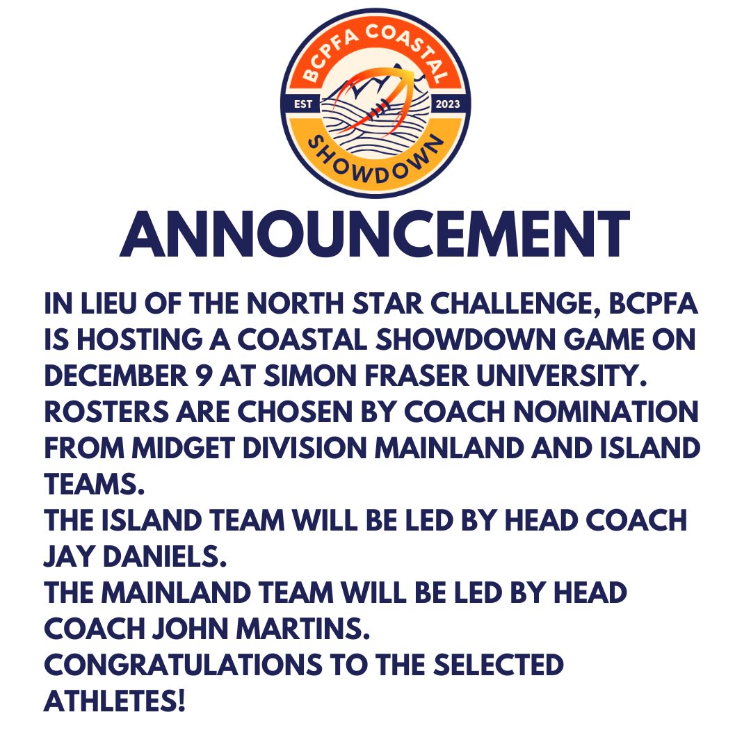 FootballBC_'s tweet photo. Congratulations to the selected players!
#BCPFA #CoastalShowdown #MainlandVSIsland #VMFL #VICFA https://t.co/eCFKLx94kl