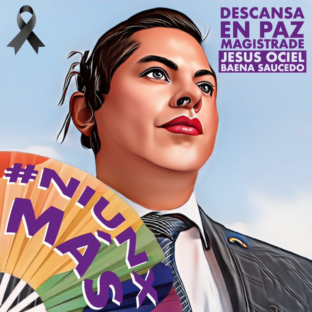 antoniomedina41's tweet photo. 🌈#JusticiaParaOciel | ACTIVISTAS LGBTI+ ANUNCIAN VELADAS EN TODO EL PAÍS PARA EXIGIR JUSTICIA EN CASO DEL MAGISTRADE #OcielBaena 
👉 *Hizo importantes aportaciones en derechos electorales de la diversidad sexual: @antoniomedina41 

📎#Entérate ⬇️⬇️⬇️
https://t.co/6hTtxF2T9L https://t.co/xgVJS7YCOe