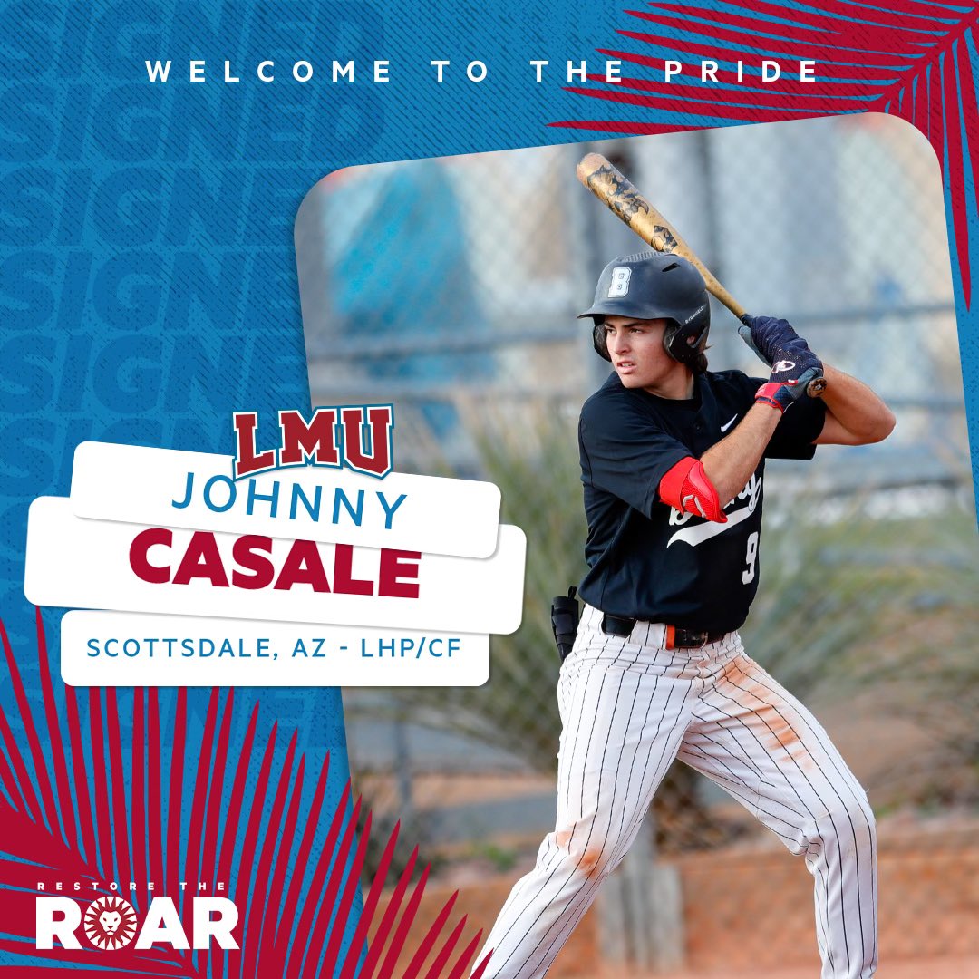 “Another Arizona kid coming to The Bluff, and another one with real athleticism. Johnny has a chance to be a 2-way star in CF and on the mound.” - @coachferg #WelcomeToTheBluff