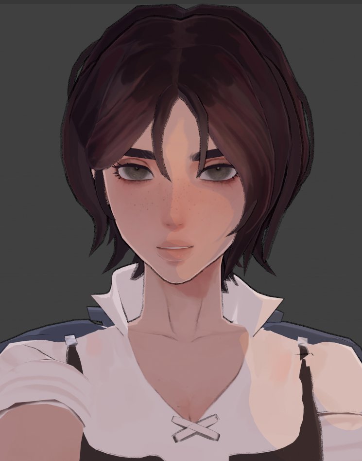 sequoi_ia's tweet photo. the evolution of Eden's face on her 3d model https://t.co/tszvcRCY4T