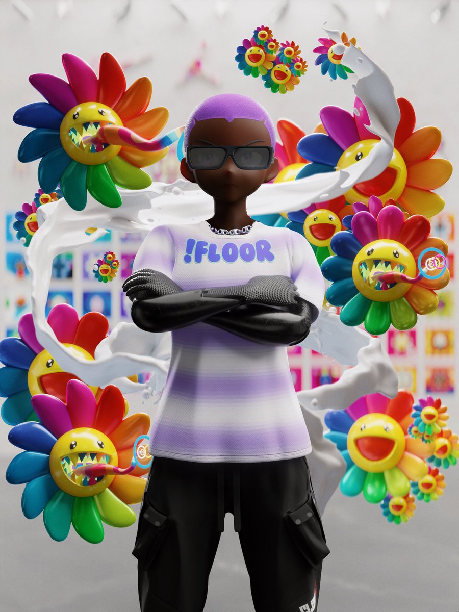 MaisonDontPlay's tweet photo. Bless you 🐐🙏🏿
Truly the the biggest @aalasady_
These were massive, and truly amazing 🔥SO GREAT‼️it still allows @RTFKTcreators to Create something of their own.
Quick cook up although I was not selected 🌸💊⚡️@RTFKT #MKPillCreatorChallenge & #MurakamiMondays #InfinityArt ♾️ https://t.co/3rIcNZ5eJ6