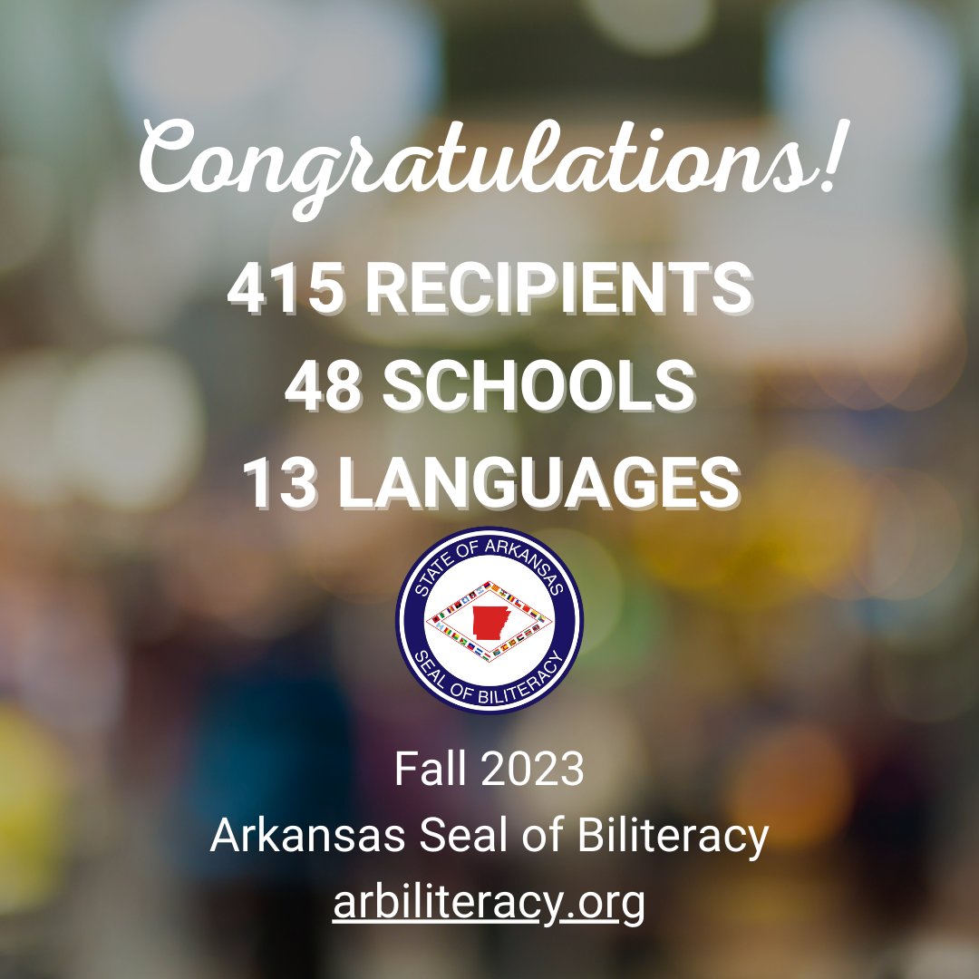 ARBiliteracy's tweet photo. The results are in with the largest number of recipients in a fall application season! Applicants &amp; Educators have been notified - check your email! #ARSB #2bilit2quit #ARbiliteracy https://t.co/XYH4gYdrEU