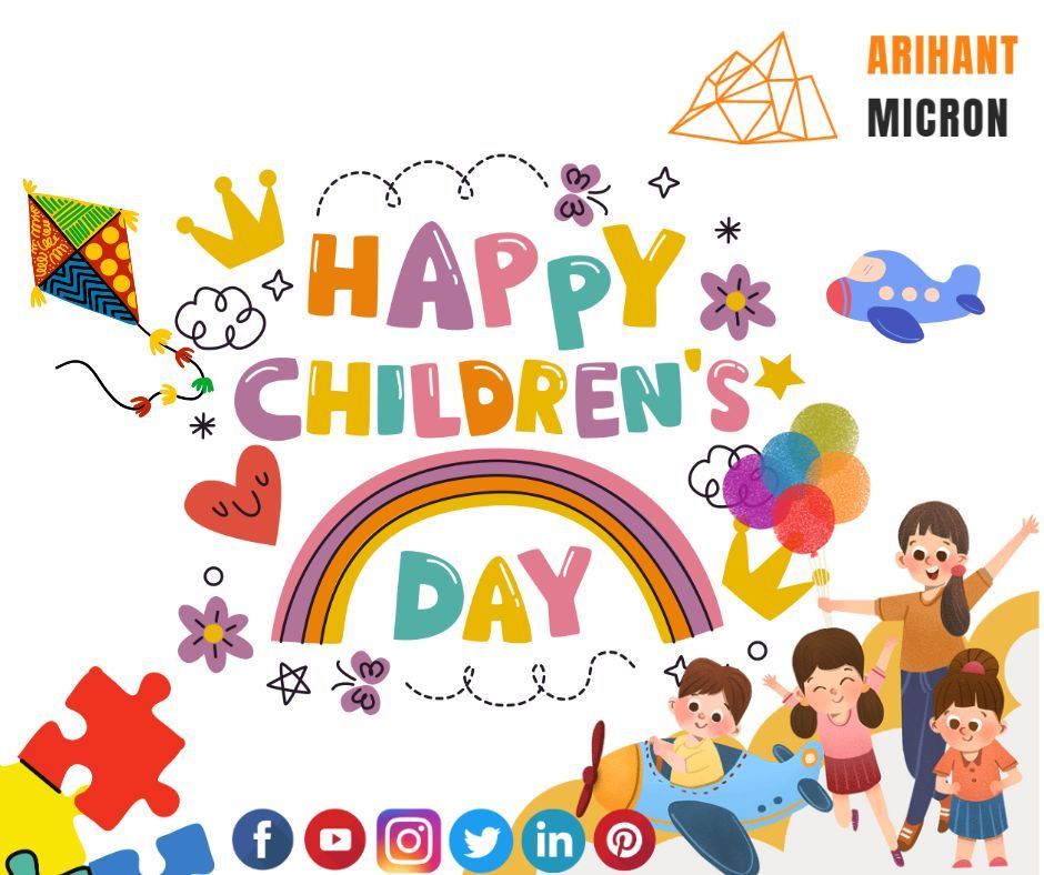 arihant331's tweet image. "Happy Children's Day! Today we celebrate the innocence, purity and creativity of our little angels. . #ChildrensDay2023 #ArihantmicronChittorgarh #QuartzPowder #ChildhoodMemories #FutureOfOurNation"