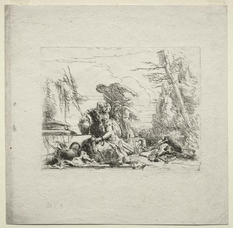 VeniceArtGuide's tweet image. Giovanni Battista Tiepolo, Various Caprices:  The Woman in Handcuffs, 1785 #cmaopenaccess #museumarchive clevelandart.org/art/1924.575.8