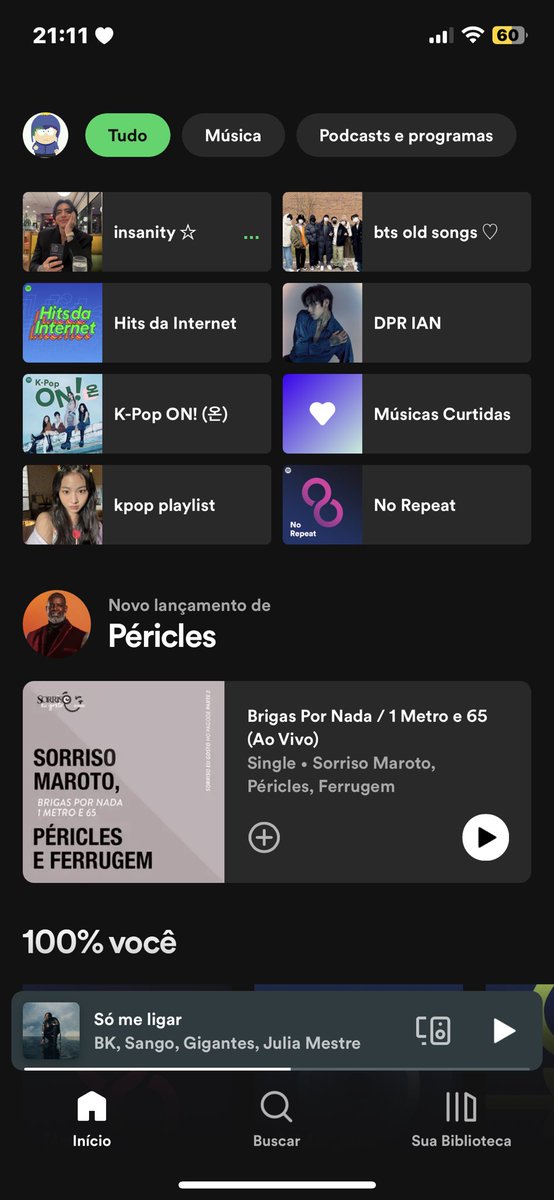 insekkt's tweet photo. como está a tela do seu spotify agora?

pericles é tudo de bom ☝🏻☝🏻 https://t.co/YPVvLxKJEi