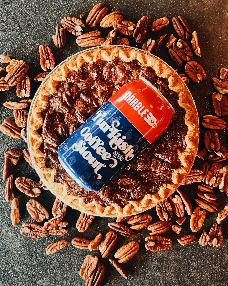 Pumpkin? Pecan? Apple? 🥧 Whatever your go-to pie is this #Thanksgiving, Turkish Style Coffee Stout makes the perfect companion. 

With balanced fall flavors and real, brewed coffee from Crude Lab Coffee, this stout will awaken your senses after a hearty meal.