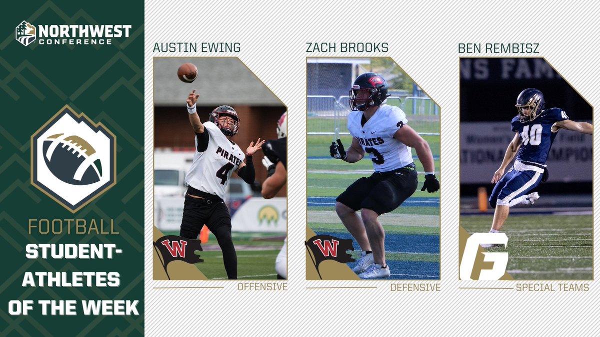 Northwest Conference (@northwestconf) on Twitter photo Ewing, Brooks & Rembisz Named NWC Football Student Athletes of the Week <a href="/WhitworthFB/">Whitworth FB</a> <a href="/GFUFootball/">GFU Bruin Football</a>
nwcsports.com/news/2023/11/1… Ewing, Brooks & Rembisz Named NWC Football Student Athletes of the Week <a href="/WhitworthFB/">Whitworth FB</a> <a href="/GFUFootball/">GFU Bruin Football</a>
nwcsports.com/news/2023/11/1…