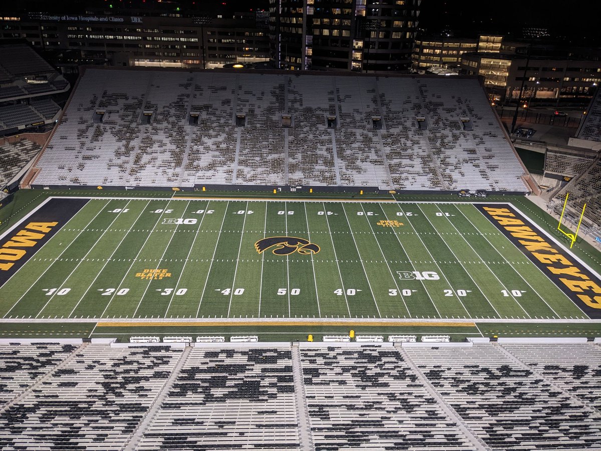 Action packed first day at Iowa!